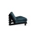 Roots 140 Black Karup Design Blu petrolio
