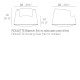 Roulette Poltrona Vondom dimensioni