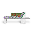 Memphis Milano Royal Chaise longue vista