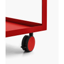 Run 05 Carrello con ruote con dischi in tinta Fantin dettaglio