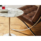 Knoll Saarinen Tavolino Tulip Ø 41 Marmo Arabescato ambientazione