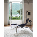 Knoll Saarinen Tavolino Tulip Ø 51 Marmo Arabescato ambientazione