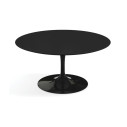 Knoll Saarinen Tavolino Tulip Ø 91 Laminato Nero vista