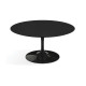 Knoll Saarinen Tavolino Tulip Ø 91 Laminato Nero vista