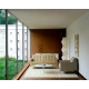 Knoll Saarinen Tavolino Tulip Ovale 107x70 Marmo Statuarietto ambientazione