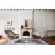 Knoll Saarinen Tavolino Tulip Ovale 107x70 Marmo Statuarietto ambientazione