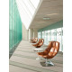 Knoll Saarinen Tavolino Tulip Ø 41 Laminato Bianco ambientazione