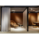 Knoll Saarinen Tavolino Tulip Ø 41 Laminato Bianco ambientazione