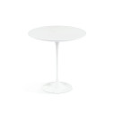 Knoll Saarinen Tavolino Tulip Ø 51 Laminato Bianco vista