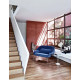 Knoll Saarinen Tavolino Tulip Ø 51 Laminato Bianco ambientazione