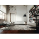 Knoll Saarinen Tavolino Tulip Ø 51 Laminato Bianco ambientazione