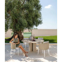 Salinas Tavolo da Pranzo Ø165 concrete Talenti ambientazione