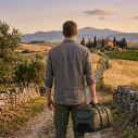Borsone Ecodiver Duffle L Climbing Ivy Samsonite ambientazione