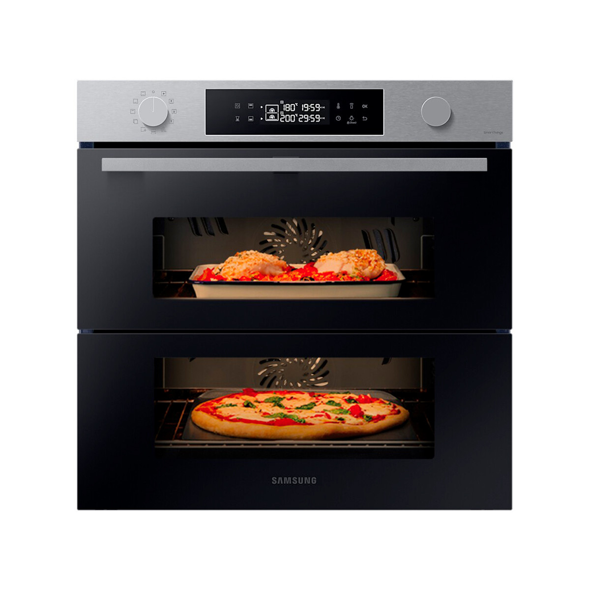 Samsung Forno Dual Cook Flex™ Serie 4 76L NV7B45403BS