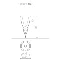 Santavase vaso Serralunga dimensioni