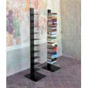 Libreria Sapiens H 152 nero BBB Italia ambientazione