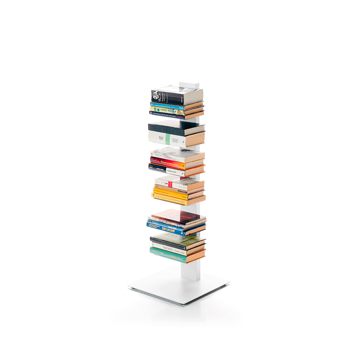 Libreria Sapiens H 97 bianco 