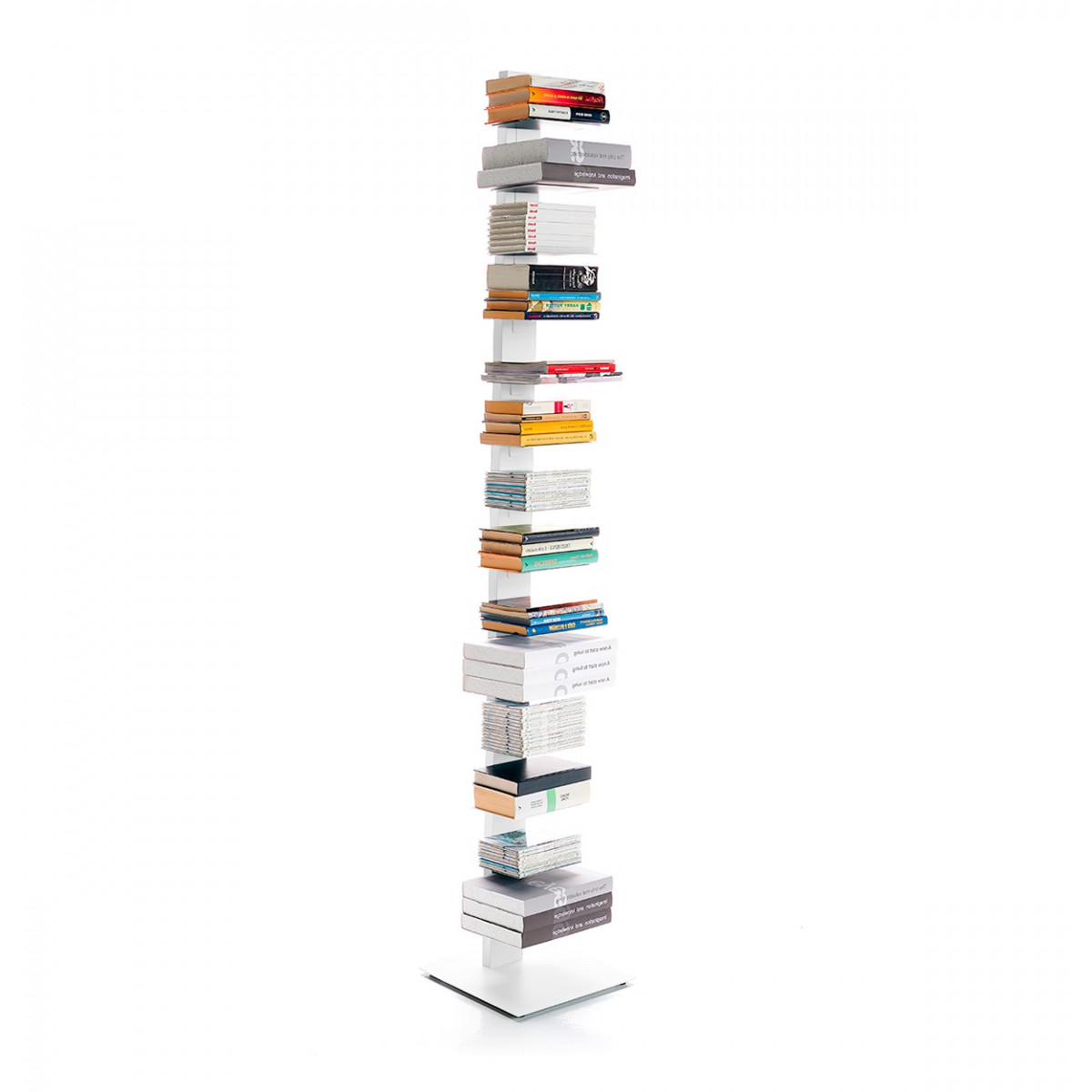 Libreria Sapiens Lux H 202 bianco