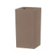 Vaso Schio Cubo Alto 80 Tera cappuccino