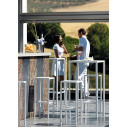 Seaside Tavolo alto kit SE7575KIT Vermobil ambientazione
