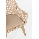 Sedia C-Br C-C Madison naturale Bizzotto dettaglio