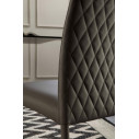 Sedia Charm Élite 7216AS Tonin Casa dettaglio schienale