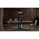 Sedia Clara 40.11 Bontempi Casa Waterproof Nabuk