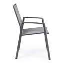 Sedia con braccioli Cruise antracite Bizzotto vista