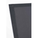 Sedia con braccioli Krion antracite Bizzotto dettaglio