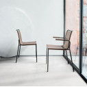 Sedia con braccioli Shape 34.87 Bontempi Casa 