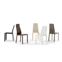 Sedia Dalila 40.82 spalliera bassa Bontempi Casa collezione