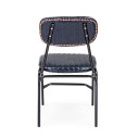 Sedia Debbie blu vintage Bizzotto vista