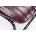 Sedia Debbie bordeaux vintage Bizzotto dettaglio