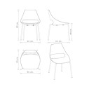 Echo 150 Sedia Et al. dimensioni