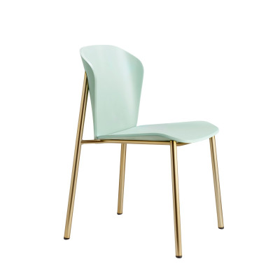 Sedia Finn metal wood