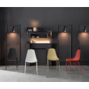 Sedia Frida OM/358/NE Stones ambientazione