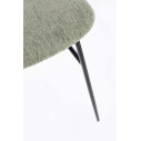 Sedia Glenna verde Bizzotto dettaglio