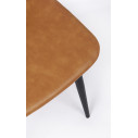 Sedia Kyra pu cuoio vintage Bizzotto dettaglio