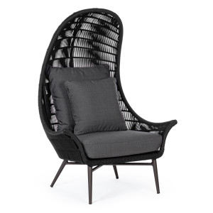 Sedia Lounge C-C Tablita antracite