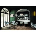 Sedia Mood 34.10 R Bontempi Casa con rivestimento