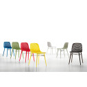 Sedia Next 4 gambe Infiniti Design ambientazione 