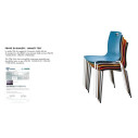 Sedia Olly 44.57 Ingenia Casa Impilabile