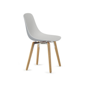 Pure Loop Binuance sedia gambe in legno