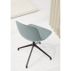 Pure Loop Mono sedia 4 razze base alluminio Infiniti Design ambientazione