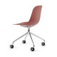 Pure Loop Mono sedia girevole con ruote Infiniti Design vista