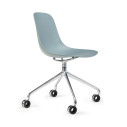 Pure Loop Mono sedia girevole con ruote Infiniti Design vista