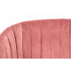 Sedia Queen Velvet blush Bizzotto dettaglio