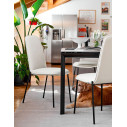 Sedia Riley CB2157 Connubia ambientazione tessuto Cros SKZ sabbia