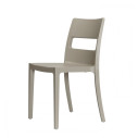 Sedia Sai Scab Design Tortora