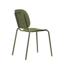 Sedia Si-Si Dots Scab verde oliva